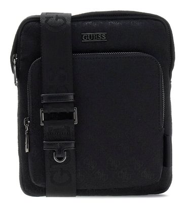 GUESS Boston Crossbody Flat Dark Black
