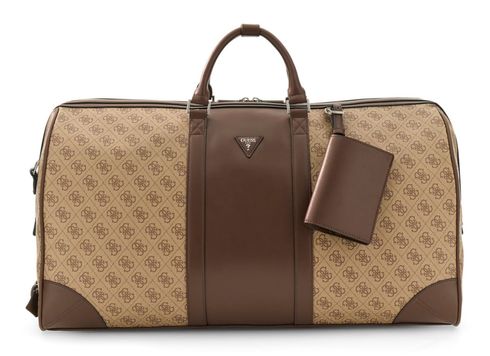 GUESS Milano Weekender Beige / Cognac