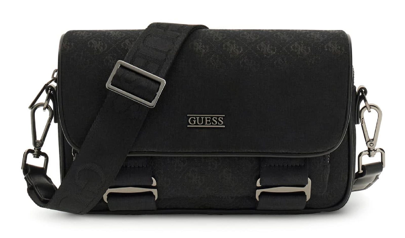 GUESS Boston Messenger Dark Black