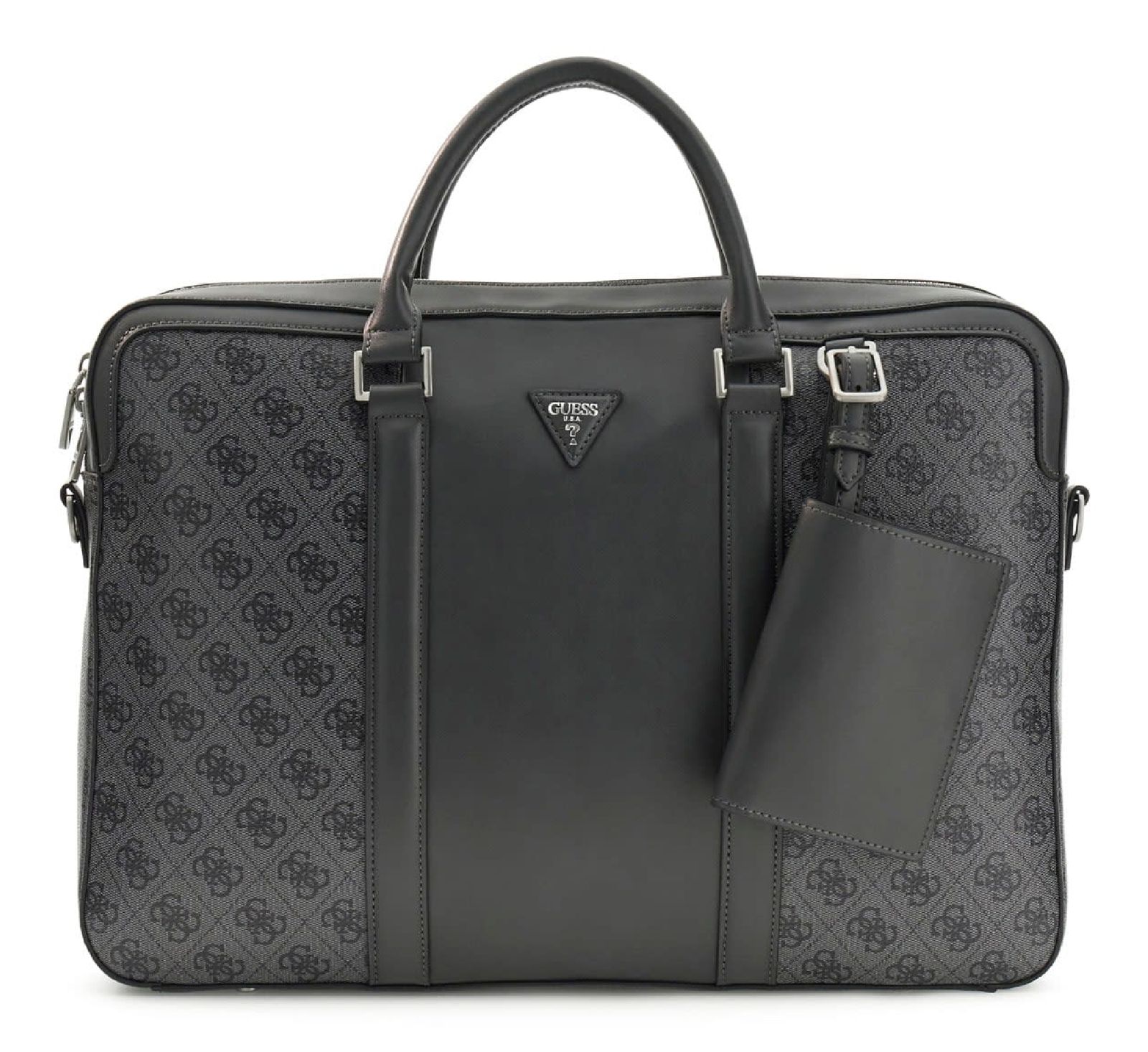 GUESS Milano Laptop Bag M Black / Antracite GUESS Milano Laptop Bag M Black / Antracite
