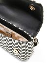 GUESS Tessi Flap Shoulder Bag Black Multi
