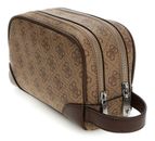 GUESS Milano Small Necessaire Beige / Cognac GUESS Milano Small Necessaire Beige / Cognac
