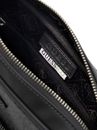 GUESS Milano Crossbody Double Zip Bag Black / Antracite GUESS Milano Crossbody Double Zip Bag Black / Antracite