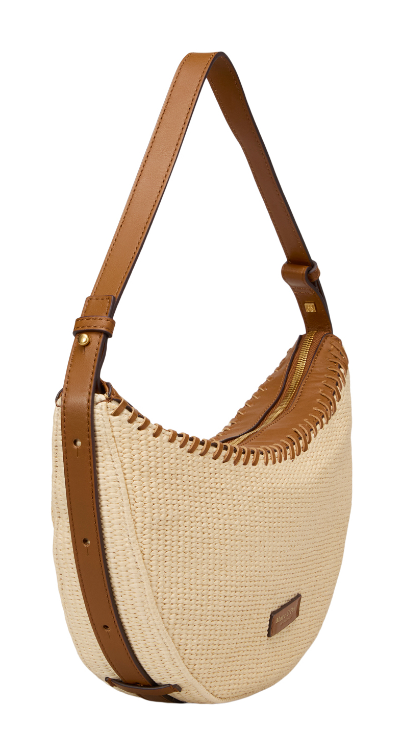 Marc O'Polo Emmi Shoulder Bag Light Raffia Marc O'Polo Emmi Shoulder Bag Light Raffia