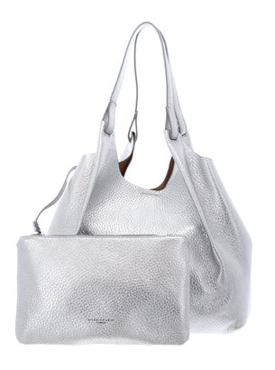 GIANNI CHIARINI Dua Shopping Bag Silver - Clay GIANNI CHIARINI Dua Shopping Bag Silver - Clay