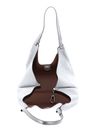 GIANNI CHIARINI Dua Shopping Bag Silver - Clay