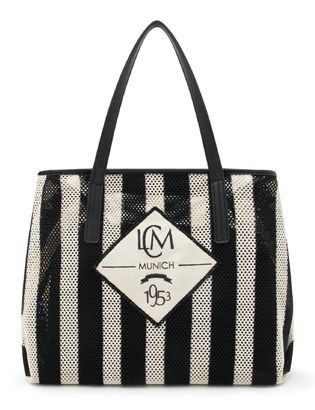 L.CREDI Rima Shopper Black / White