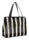 L.CREDI Rima Shopper Black / White L.CREDI Rima Shopper Black / White