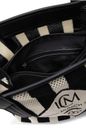 L.CREDI Rima Shopper Black / White L.CREDI Rima Shopper Black / White