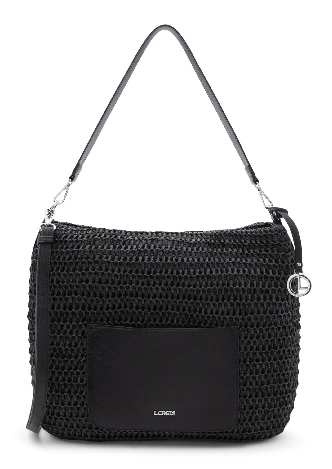 L.CREDI Ramina Hobo Bag Schwarz