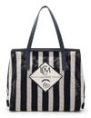 L.CREDI Rima Shopper Marine / Weiss L.CREDI Rima Shopper Marine / Weiss