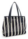 L.CREDI Rima Shopper Marine / Weiss L.CREDI Rima Shopper Marine / Weiss