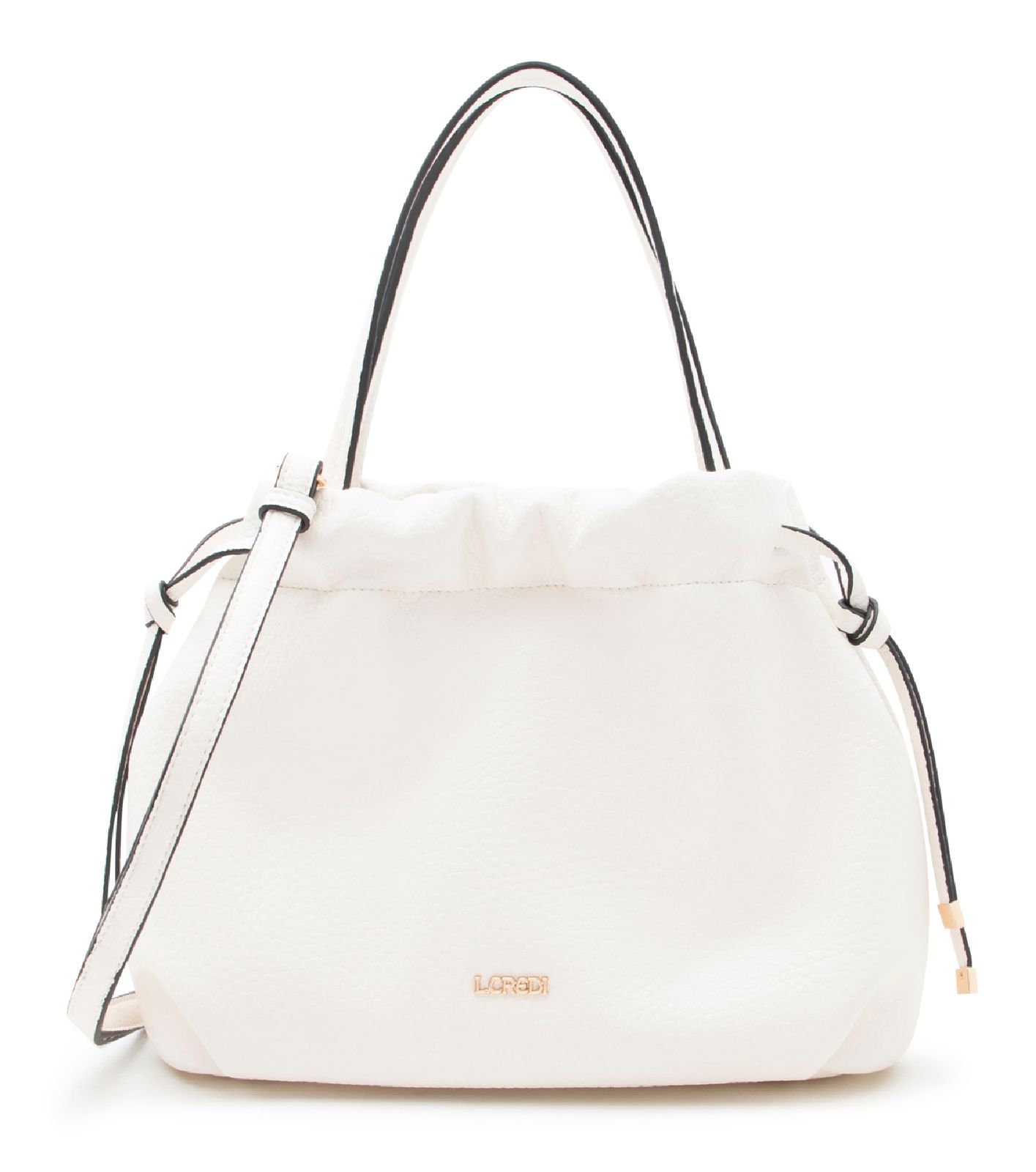 L.CREDI Rainelle Shoulder Bag White