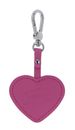 LACOSTE Heart Charm Fushia