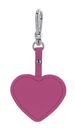 LACOSTE Heart Charm Fushia
