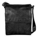 SPIKES & SPARROW Stan Flap Bag Black