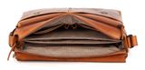 SPIKES & SPARROW Ronn Messenger Bag Brandy