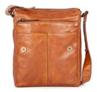 SPIKES & SPARROW Stan Flap Bag Brandy