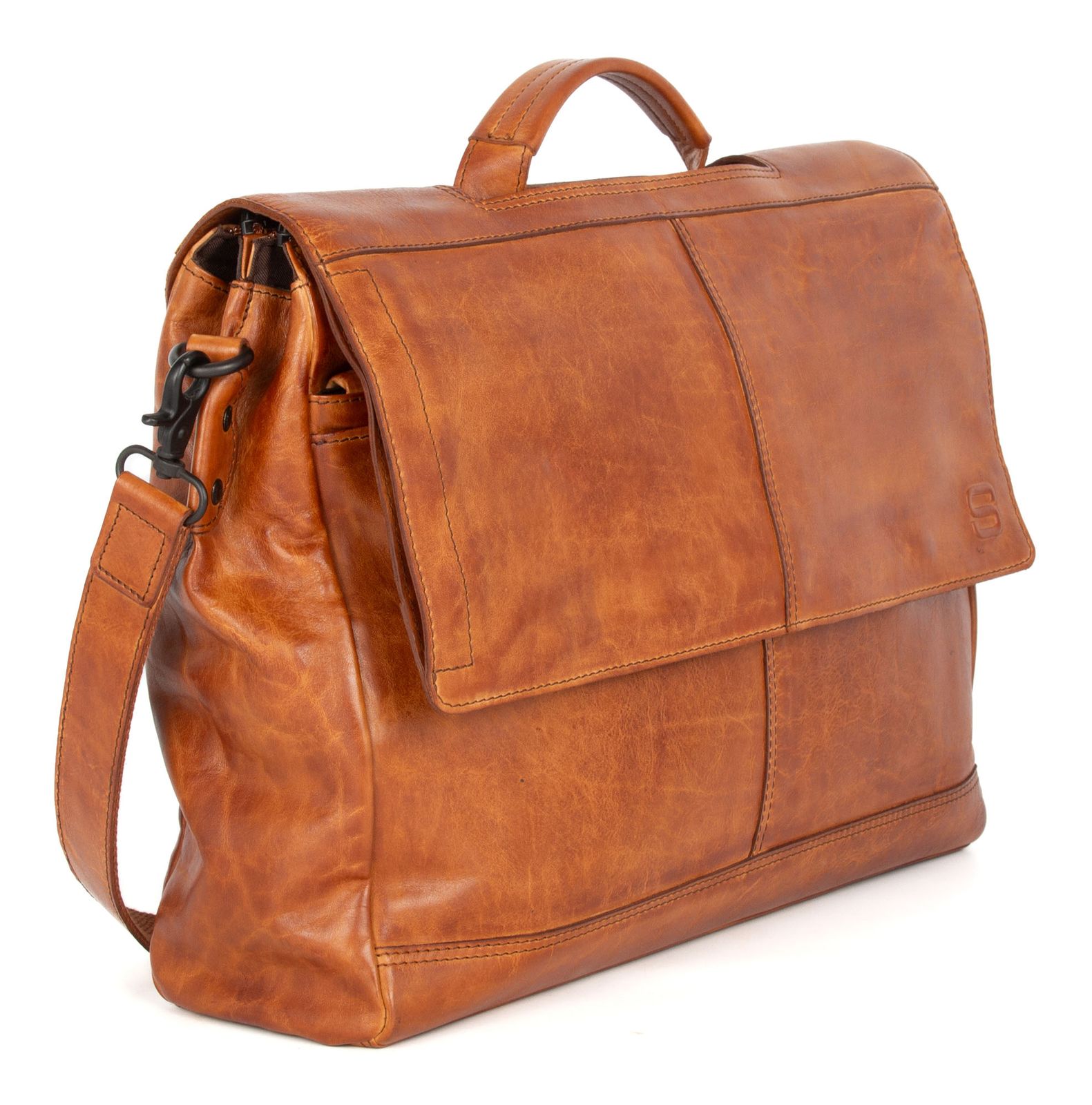 SPIKES & SPARROW Benzo Business Bag 15,6 Brandy SPIKES & SPARROW Benzo Business Bag 15,6 Brandy