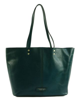 THE BRIDGE Lisa Shopping Bag Pavone / Oro