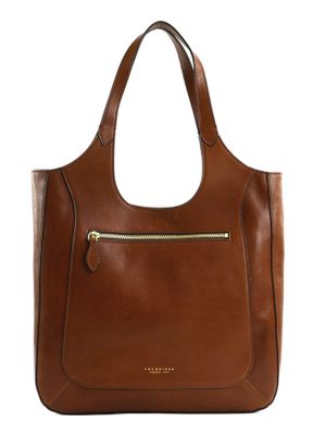 THE BRIDGE Luce Soft Hobo Bag Marrone 14 / Oro