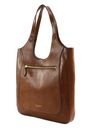 THE BRIDGE Luce Soft Hobo Bag Marrone 14 / Oro