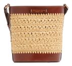 THE BRIDGE Luna Bucket Bag Marrone 14 / Oro THE BRIDGE Luna Bucket Bag Marrone 14 / Oro