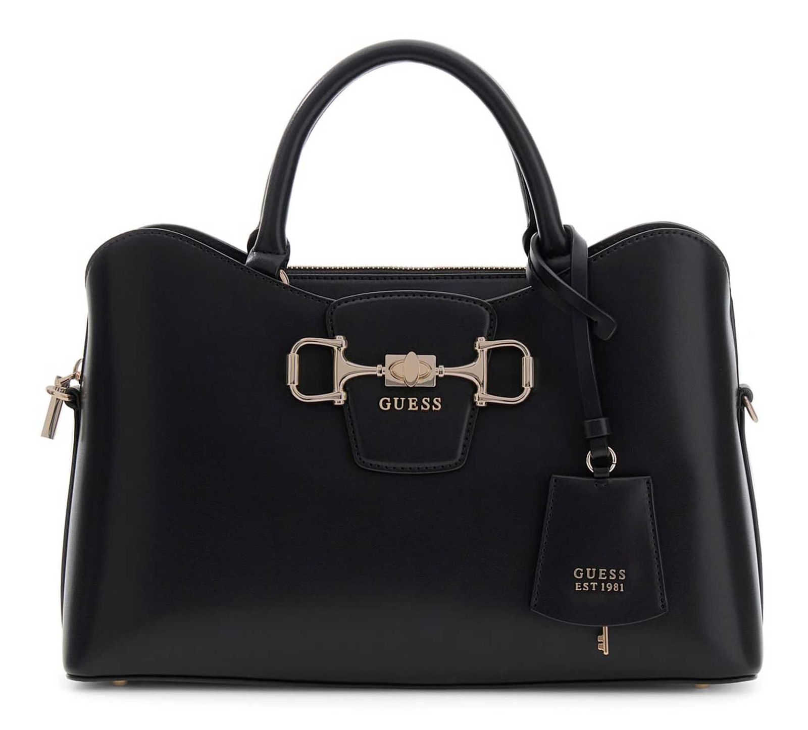 GUESS Janie Girlfriend Satchel Black