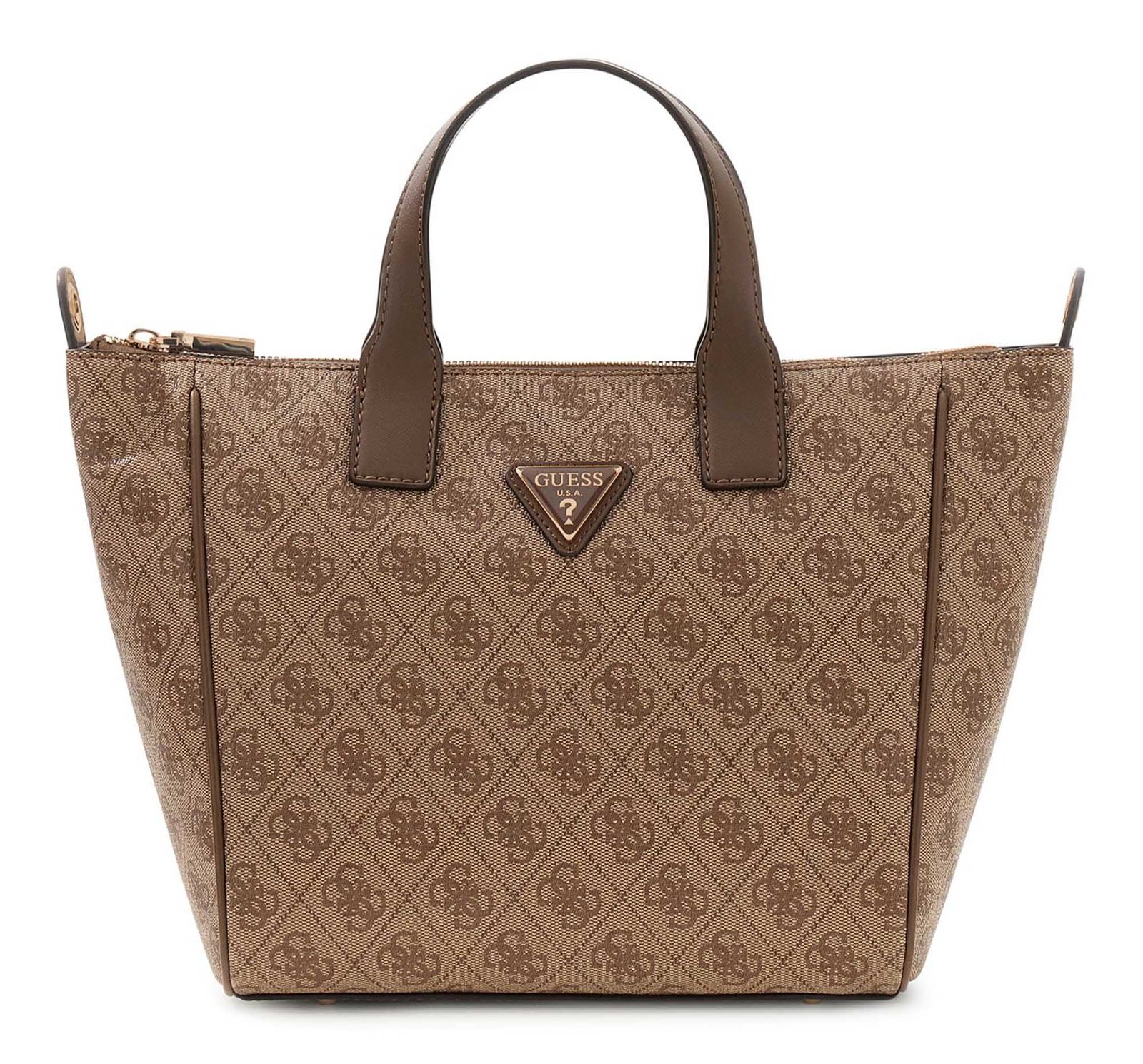 GUESS Follie Small Tote Bag Latte Logo