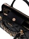 GUESS Libby Two Compartment Tote Black GUESS Libby Two Compartment Tote Black