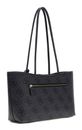 GUESS Janie Logo Girlfriend Carryall Coal Logo