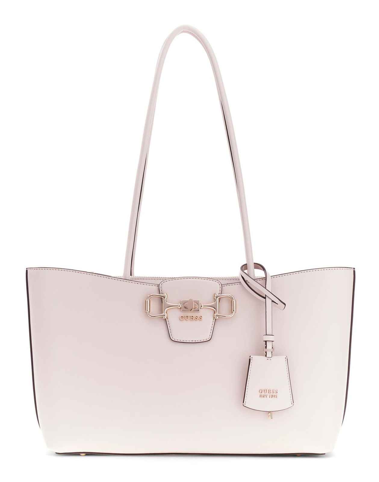 GUESS Janie Logo Girlfriend Carryall Stone