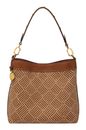 FOSSIL Jessie Bucket Shoulder Bag Neutral Multi