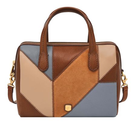 FOSSIL Lainey Satchel Patchwork