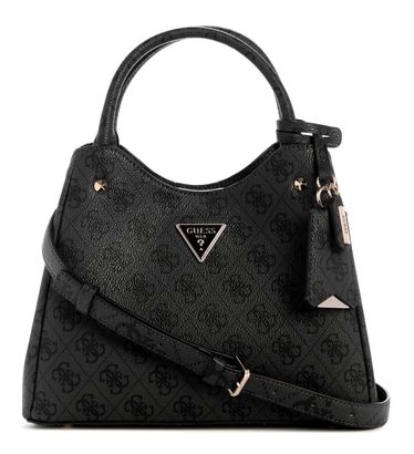GUESS Meridian II Girlfriend Carryall S Coal Logo