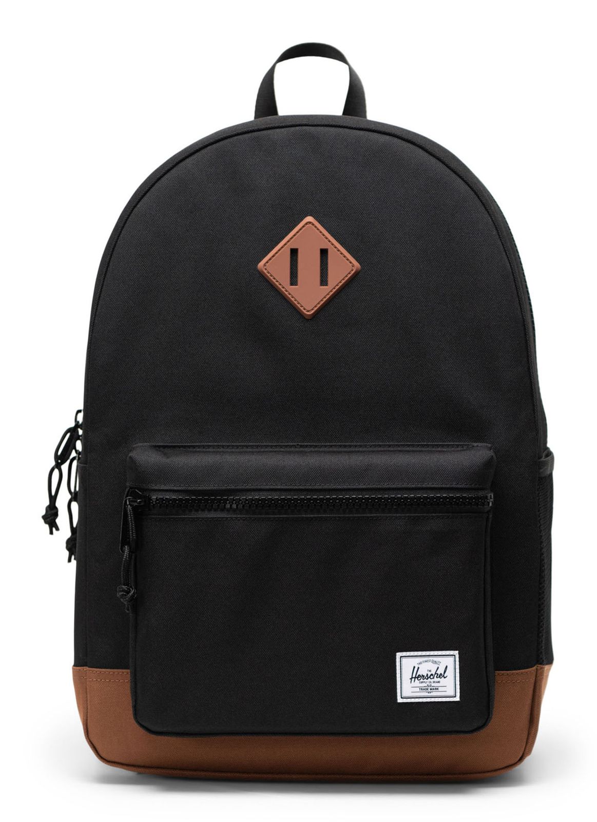 Herschel Heritage Youth Backpack Black / Saddle Brown