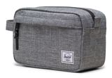 Herschel Chapter Travel Kit Raven Crosshatch