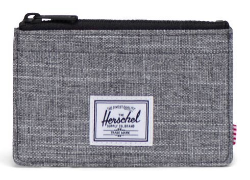 Herschel Oscar Cardholder Raven Crosshatch
