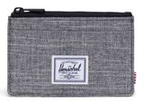 Herschel Oscar Cardholder Raven Crosshatch