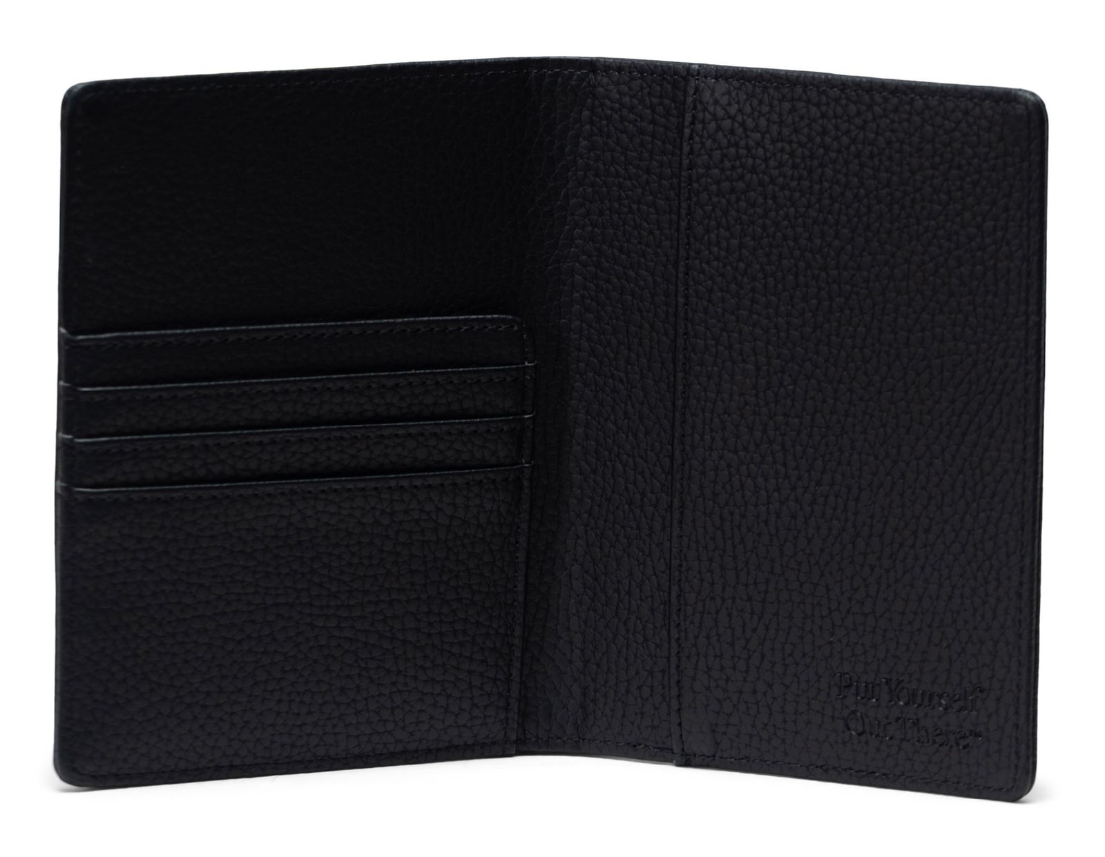Herschel Raynor Passport Holder Black Herschel Raynor Passport Holder Black