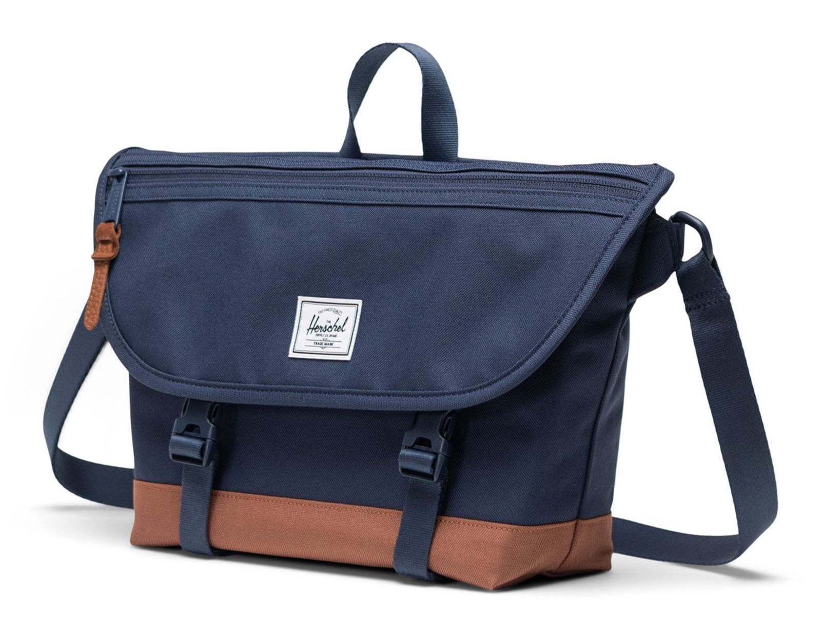 Herschel Cove Messenger S Navy / Saddle Brown Herschel Cove Messenger S Navy / Saddle Brown