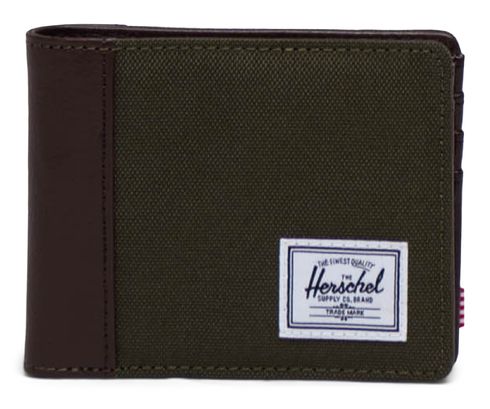 Herschel Hank RFID Wallet Ivy Green / Chicory Coffee