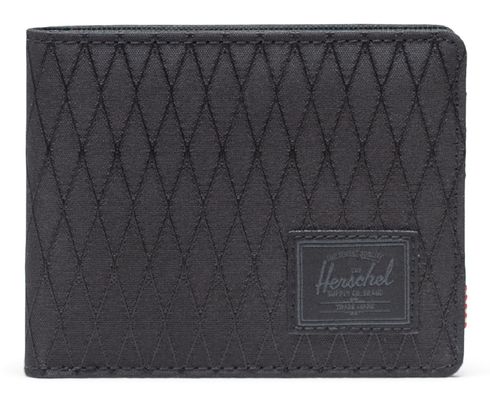 Herschel Roy RFID Wallet Black Diamond / Black