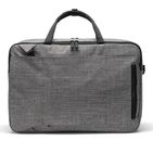 Herschel Bowen Convertible Travel Duffle Tech Raven Crosshatch