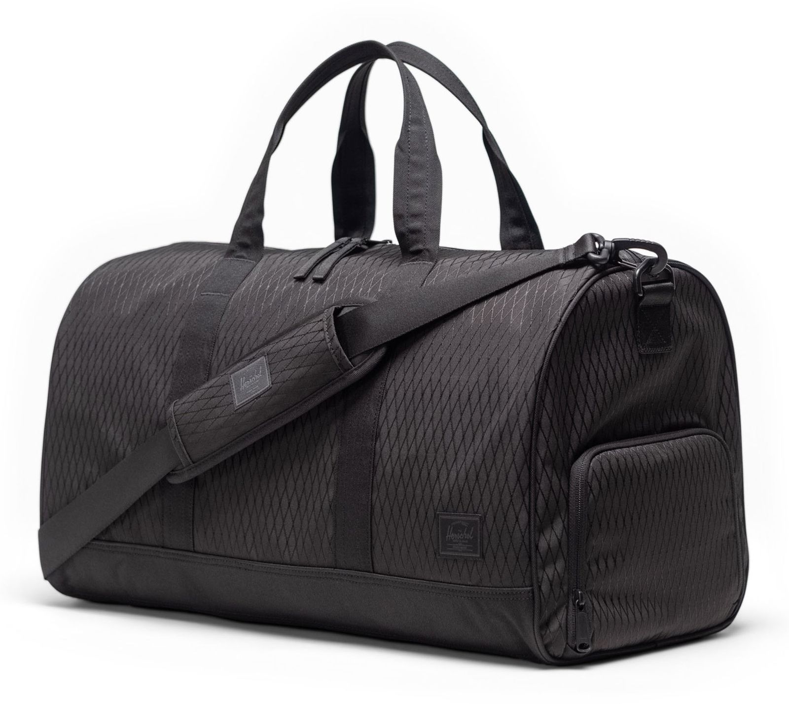 Herschel Novel Duffle M Black Diamond / Black Herschel Novel Duffle M Black Diamond / Black