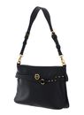 PINKO Belt Bag Mini Vitello Morbido Black - Antique Gold