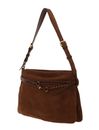 PINKO Belt Bag Big Suede Brown - Lion - Antique Gold