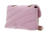 PINKO Love Puff Mini CL Sheep Nappa S Light Pink + Antique Gold