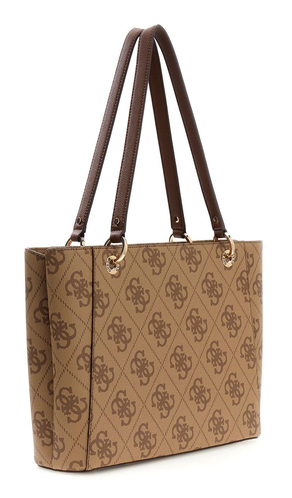 GUESS Noelle II Tote Latte Logo / Brown GUESS Noelle II Tote Latte Logo / Brown