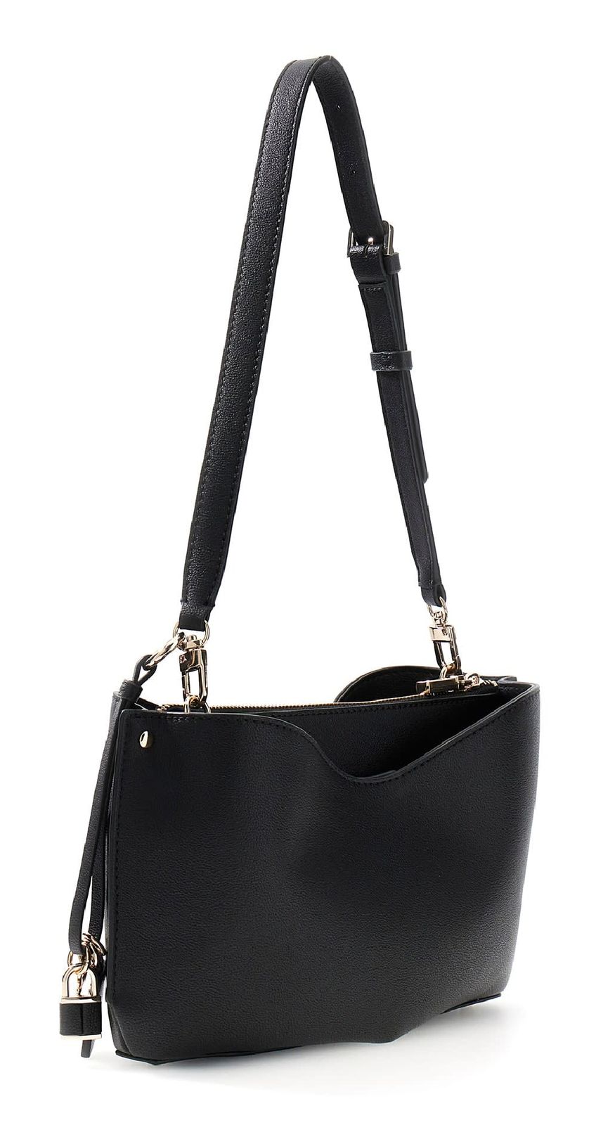 GUESS Bianca Shoulder Bag Black GUESS Bianca Shoulder Bag Black